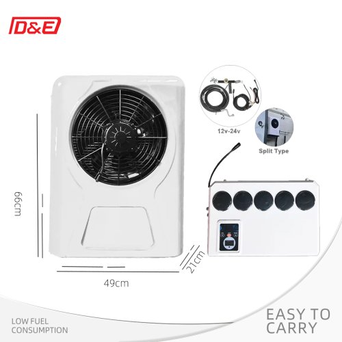 Mini Split quiet and comfortable 24v 12v Air Conditioner for Truck RV Excavator 3800 10000 btu
