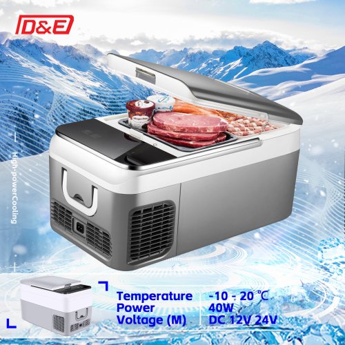 26L Truck Freezer with CE Certificates Car refrigerators 26L capacity AC 100-240V/DC 12V/24V 26L truck fridges