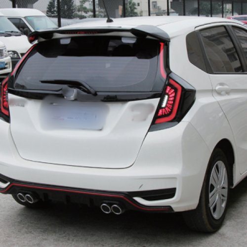 Auto Lamps For Honda Jazz LED Tail Light904-smoked color(14-18years)