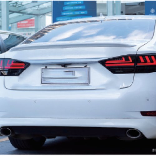  Car Lighting Accessories Headlights LED For Toyota Lexus ES300 LED Tail Light933-smoked different color(13-17years) 